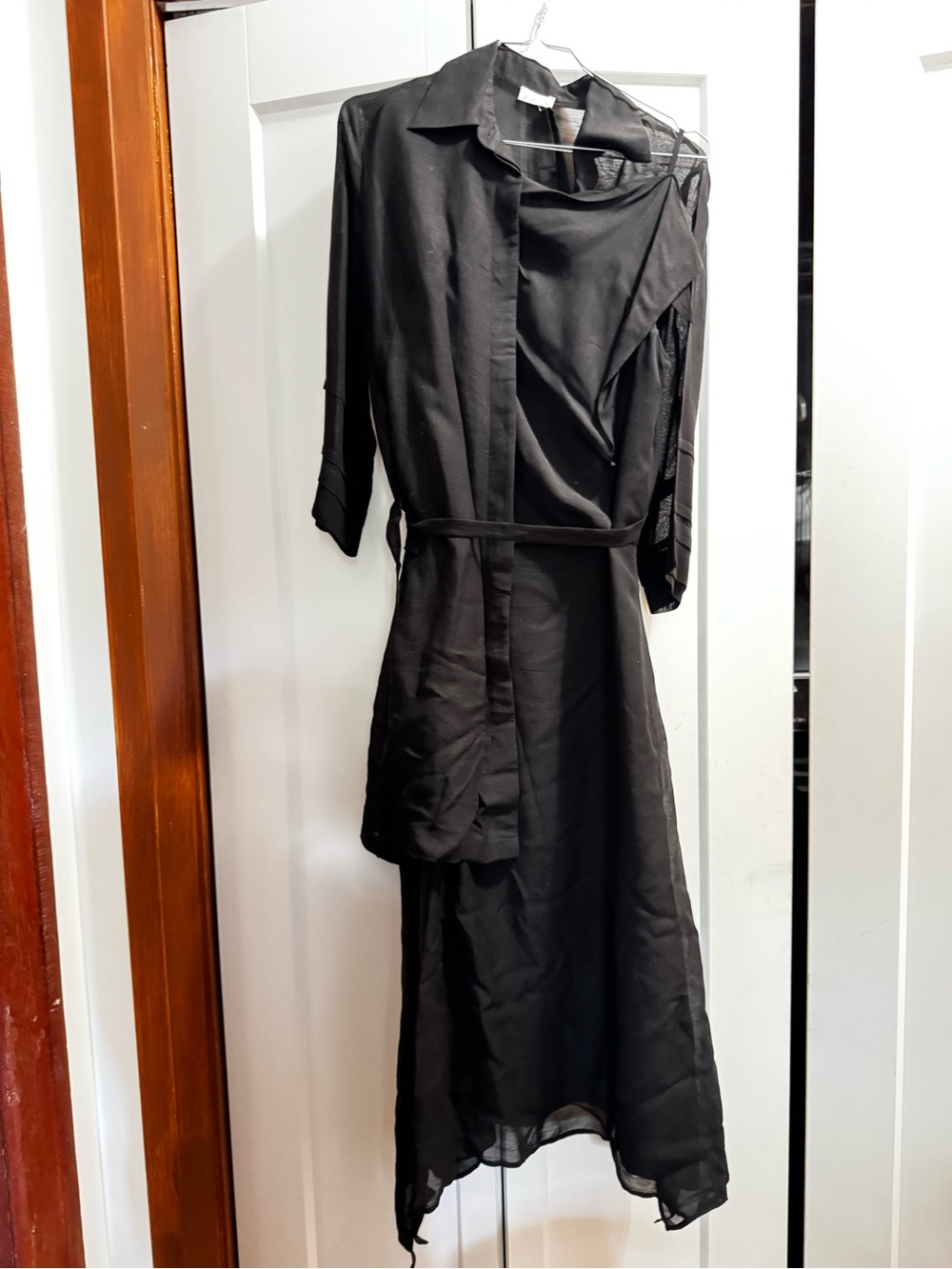 ZAPA Y2K Black Women's ensemble (dress & blouse)